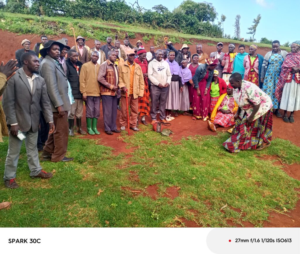Mosopisyek council of elders meeting comprising 37 clans of Mosop